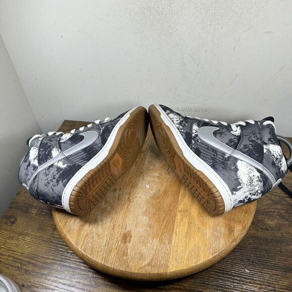 Nike Dunk High Premium Shoes Womens Size 8 Distressed Bleached SB 543258-004 - Picture 7 of 8